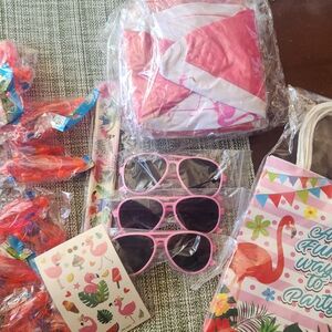 Pink Flamingo Party Set